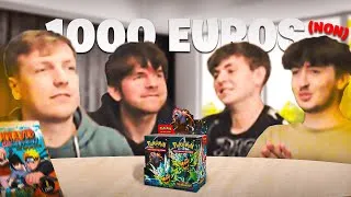 Miniature : On ouvre un display et 10 boosters Pokémon avec les copains.