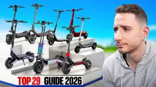 Miniature : LES 29 MEILLEURES TROTTINETTES ÉLECTRIQUES DE 2026 ! GUIDE COMPLET