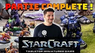 Miniature : STARCRAFT Tabletop Miniature COMPLETE GAME  @ArchonStudio  : PARTIE DE DÉMO COMMENTÉE