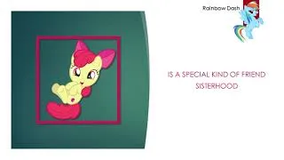 Miniature : My Little Pony - Sisterhood Lyrics