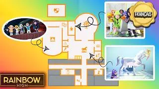 Miniature : Arpentez les couloirs de Rainbow High ! 🗺️ | Rainbow High