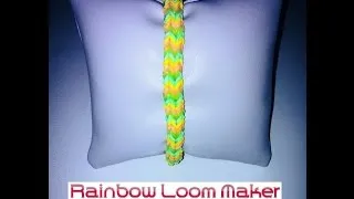 Miniature : TUTO FR/EN ! Rainbow loom bracelet "quadrafish" model