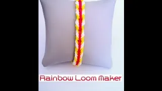 Miniature : EXCLU/NEW !  TUTO FR/EN ! Rainbow loom bracelet Fishtail chained / enchaîné