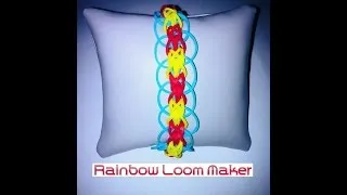Miniature : TUTO FR/EN ! Rainbow loom bracelet "circle" model / modèle "cercle"