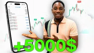 Miniature : +5000$ AVEC CETTE STRATÉGIE SIMPLE - Rake Forex 
