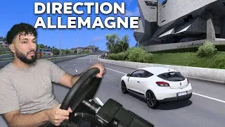 Miniature : Je pars en Allemagne chercher une nouvelle voiture (Euro Truck Simulator 2) avec @Yanera99