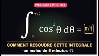 Miniature : Comment calculer ∫cos²θ dθ – L'astuce que ton prof ne t'a pas montrée !