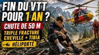 Miniature : Chute en montagne. Triple fracture. Fin du VTT pour 1 an ?