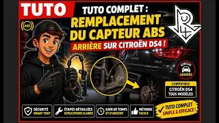 Miniature : 🚗 TUTO COMPLET : Remplacement du Capteur ABS sur Citroën DS4 ! 🔧Facile DS3 C4