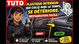 Miniature : Problème Plastique détérioré Collant Solution Rapide et Facile TUTO Citroën DS4 DS5 DS3 C4 C5