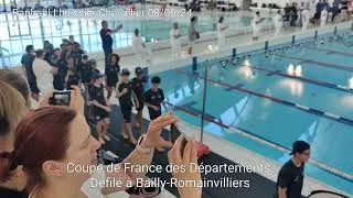 Miniature : Natation Raphaël Coupe de France des départements Bailly Romainvilliers