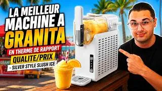 Miniature : LA MEILLEURE MACHINE À GRANITA EN TERMES DE RAPPORT QUALITÉ/PRIX - SILVER STYLE SLUSH ICE