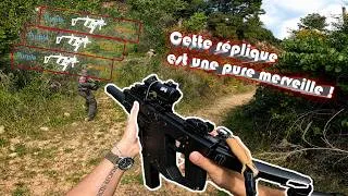 Miniature : Je test la Kriss Vector gbb pure dinguerie !😱🌳 (Airsoft Union)
