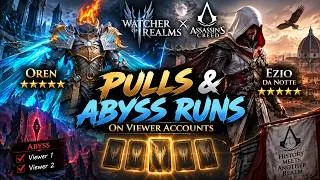 Miniature : INSANE Pulls for Ezio & Oren! + Abyss Account Boosts (Full Livestream)