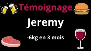 Miniature : Témoignage Jeremy, -6kg en 3 mois