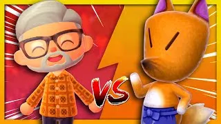 Miniature : ROUNARD vs MON PÈRE !! - Animal Crossing
