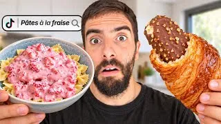 Miniature : J'ai testé les COMBOS FOOD les plus FOUS de TIKTOK