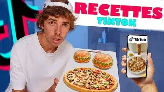 Miniature : JE REPRODUIS LES MEILLEURES RECETTES TIKTOK ! (je sais pas cuisiner...)