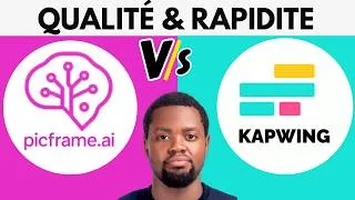 Miniature : Picframe.ai Vs Kapwing – Comparaison Qualité & Rapidité (Tres Facile)