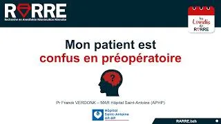 Miniature : Lundi RARRE#39 Patient confus en préopératoire