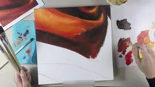 Miniature : L’art du drapé à l’huile : contrastes, lumières et subtilités
