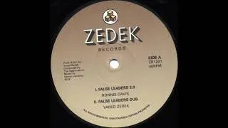 Miniature : 12'' Ronnie Davis - False Leaders 2.0 (& dub)