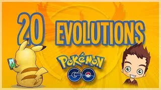 Miniature : POKÉMON GO - 20 Évolutions (enfin 16 en vrai..)