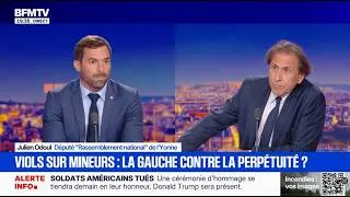 Miniature : Prison à perpétuité & voile islamiste : JULIEN ODOUL est EN DUEL face à JÉRÔME GUEDJ sur BFMTV !