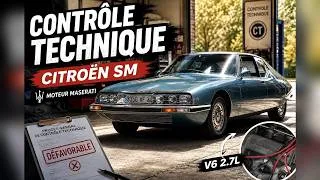 Miniature : Cette SM de 1971 rate son contrôle technique !