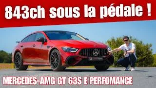 Miniature : 843ch sous la pédale ! Mercedes-AMG GT 63s E Perfomance