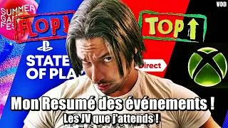 Miniature : Mon Resumé de cette GROSSE semaine du JV !! Mes TOP & FLOP !
