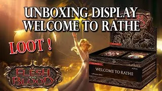 Miniature : UNBOXING du display Welcome to Rathe de Flesh and Blood !