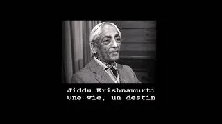 Miniature : Krishnamurti - Une vie, un destin