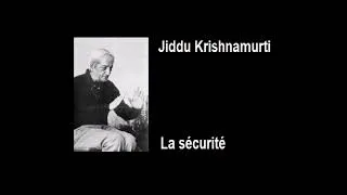 Miniature : Krishnamurti - La sécurité