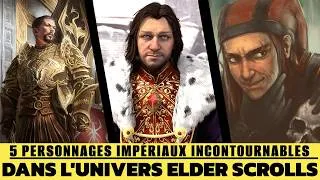 Miniature : 5 Personnages IMPÉRIAUX Incontournables - Elder Scrolls lore (histoire,origines..etc)