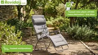 Miniature : Lafuma Futura BeComfort XL | Le roi du confort "Zéro Gravité" ! 🇫🇷💆‍♂️