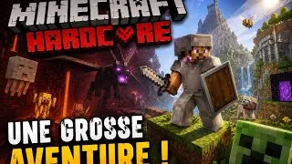 Miniature :  Minecraft Hardcore : L'aventure où chaque erreur est fatale ! Épisode 1