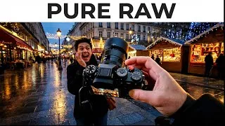 Miniature : POV Relaxing PURE RAW Streetphotography (Christmas Vibe)