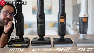 Miniature : Roborock F25 Wet/Dry Vacuum Lineup: F25 GT, XT, Ultra & ACE Pro Compared