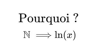 Miniature : En quoi le Logarithme est-il naturel ?