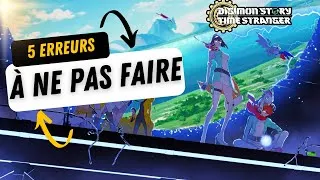 Miniature : 5 ERREURS À NE PAS FAIRE POUR BIEN COMMENCER ! (Digimon Story Time Stranger)
