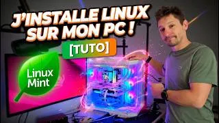 Miniature : Installation de Linux Mint sur mon pc ! [TUTO]