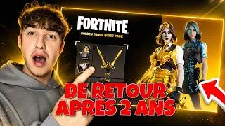 Miniature : BOUTIQUE FORTNITE DU 18 JUILLET 2026 // LE RETOUR DU PACK DE QUÊTE GOLDEN TOUCH APRÈS 2 ANS 🤩🔥