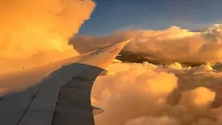 Miniature : Golden approach / Landing at Mexico City 🇲🇽 Aeromexico Boeing 787-9 Dreamliner (from Paris CDG 🇫🇷)