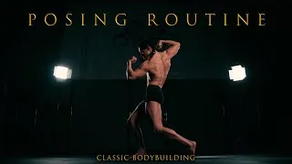 Miniature : Posing Routine | Classic Physique | High For This - The Weeknd