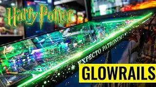 Miniature : GlowRails Harry Potter - le kit de rails lumineuses RGB signé Stumblor Pinball x Franck Pinball !