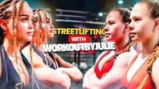 Miniature : Entrainement de streetlifting avec une kiné vice championne du monde (@workoutbyjulie )
