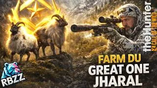 Miniature : JE COMMENCE LE FARM DU GREAT ONE JHARAL THE HUNTER CALL OF THE WILD