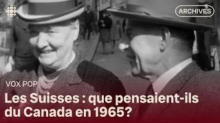 Miniature : Vox pop : Que pensaient les Suisses du Canada en 1965?