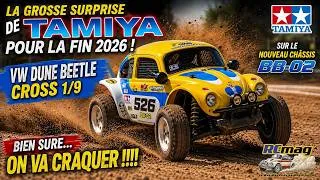 Miniature : La grosse surprise de Tamiya avec la VW Dune Beetle Cross au 1/9. Bien sure je vais craquer !